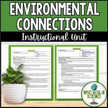 Preview of Environmental Connections Unit