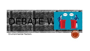 Preview of Environmental Debate Topics