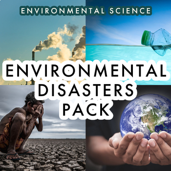 Preview of Environmental Disasters Bundle - 24 Case Studies with Answers Middle High School