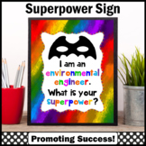 Environmental Engineer Gift Idea Superpower Quote