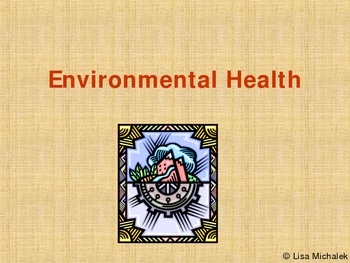 Preview of Environmental Health PowerPoint Presentation Lesson Plan