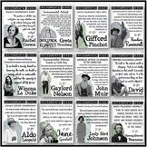 Environmental Heroes Poster Set and Interactive Note Page