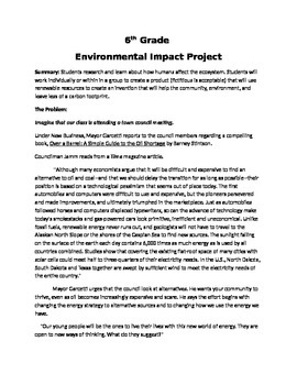 Preview of Environmental Impact Project