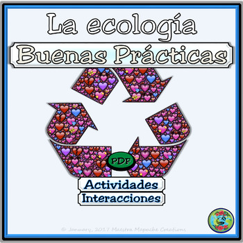 Preview of Environmental Topic Good Practices Reading and Vocabulary Activities