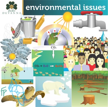 Preview of Environmental Issues Clip Art