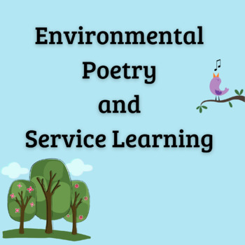 Preview of Environmental Poetry and Service Learning Interactive activity 