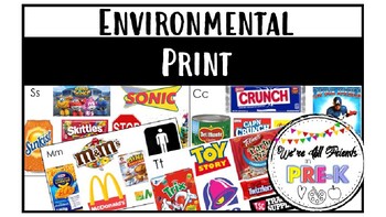 Preview of Environmental Print