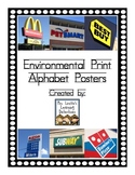 Environmental Print Alphabet Posters
