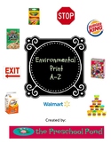 Environmental Print Book