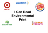 Environmental Print Leveled Books - Functional Reading