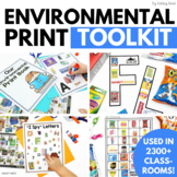 Environmental Print Tool Kit and Printables for Preschool 