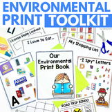 Environmental Print Tool Kit and Printables for Preschool 