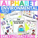 Environmental Print Alphabet Activities Printables for Pre