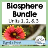 Environmental Science: Biosphere Bundle- Lessons, Notes, a
