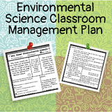 Environmental Science Classroom Management Plan / CMP / Syllabus