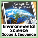 Environmental Science Course: Scope and Sequence