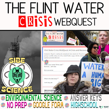 Preview of Environmental Science Curriculum Flint Water Crisis WebQuest