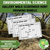 Environmental Science- Gallery Walk Scavenger Hunt- Growin
