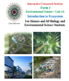 Environmental Science - Introduction to Ecosystems - Inter