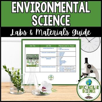 Preview of Environmental Science Labs & Materials Guide