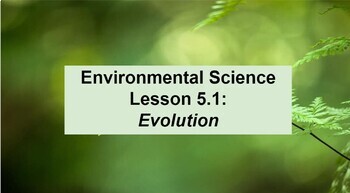 Evolution Ppt And Notes Worksheets Teaching Resources Tpt