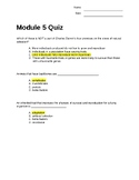 Module 5: Quiz Answer Key - Environmental Science