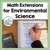 Environmental Science Math Bundle