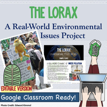 Preview of Environmental Science Research Project (Earth Day) | Google Classroom