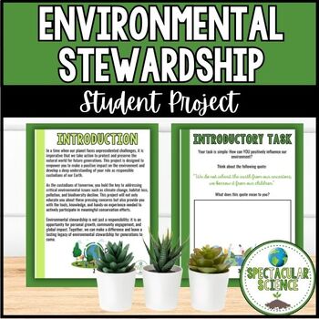 Preview of Environmental Science Service Learning Project