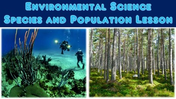 Preview of Environmental Science Species and Population Lesson