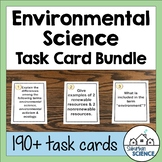 Environmental Science Task Card Bundle for Review or Assessment