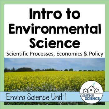 Preview of Environmental Science Unit: Intro to Environmental Science Lesson Bundle