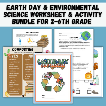Environmental Science - Preschool: Big and Small Worksheet 2