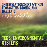 Environmental Systems: Interrelationships within Ecosystem