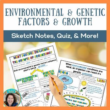 Preview of Genetic and Environmental Factors & Growth - Science Notes & More NGSSMS-LS1-5