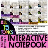 Envision 2.0 Interactive Notebook First Grade Bundle Topics 1-15