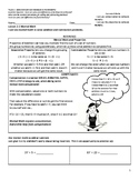 Envision 2.0 - Topic 2 Supplemental Worksheets PLUS MidCha