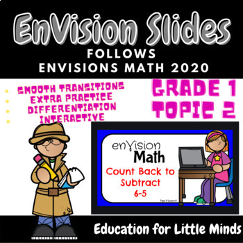 Preview of Envision 2020 Math Slides - Grade 1 Topic 2