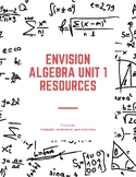 Envision Algebra Unit 1 Resources Bundle