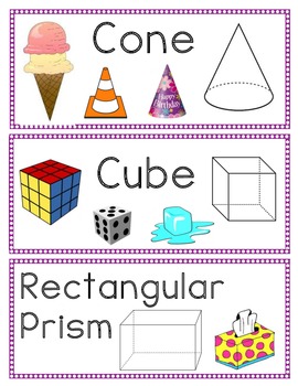 Preview of Vocabulary Cards for 2nd Grade Envision Math Topic 12