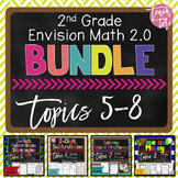 Envision Math 2.0 2nd Grade Topics 5-8 BUNDLE