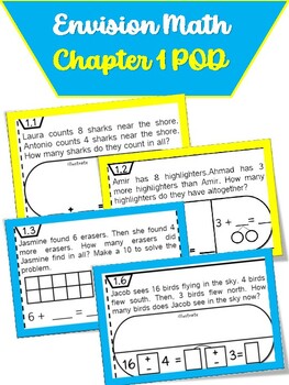 Preview of Envision Math 2nd Grade |  Chapter 1 Problem of the Day | Envision Math
