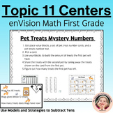 enVision Math Centers 1st Grade Topic 11- Subtract in 100 