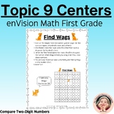Envision Math Centers First Grade (1st Grade) Topic 9- Com