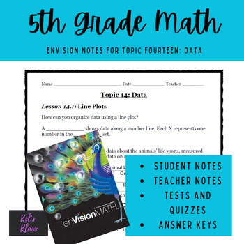 Preview of Envision Math Chapter 14 (Grade 5)