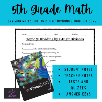 Preview of Envision Math Chapter 5 (Grade 5)