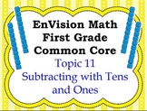 Envision Math First Grade Topic 11 for SMARTBOARD
