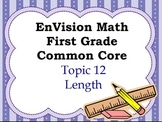 Envision Math First Grade Topic 12 for SMARTBOARD