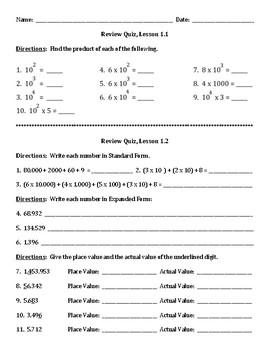 Envision Math Grade 5 Topic 11 Test Answers
