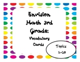 Envision Math! Over 150 Vocabulary Words! Polka Dot!